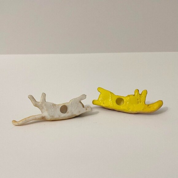 Vintage Cats and Dog Pencil Toppers Kittens Rubber Mini Animal Figures - Picture 13 of 16